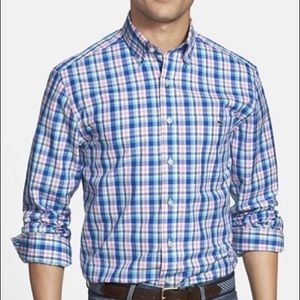 Vineyard Vines plaid long sleeve button down